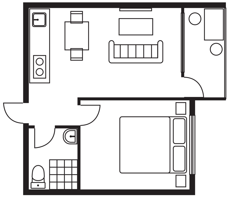 Doors & furniture v2 Object Detection Model by Architect