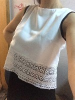 I choose this sleeveless first project thumbnail
