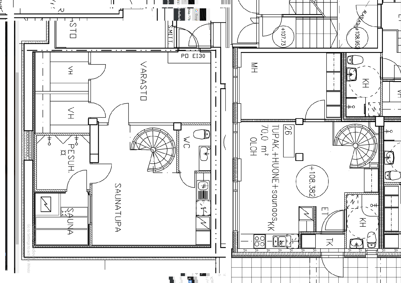 Floor plan test 1 Instance Segmentation Model by Perttus Workspace