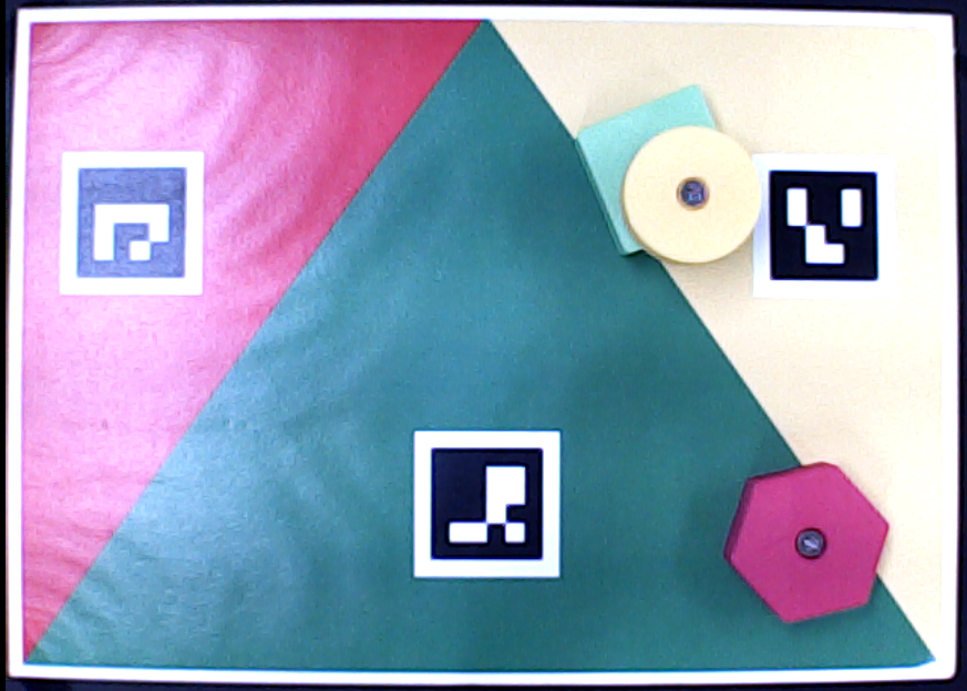 red-hexagon Object Detection Dataset by robot academy
