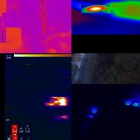 fire and smoke thermal cam Object Detection Model by fire detection