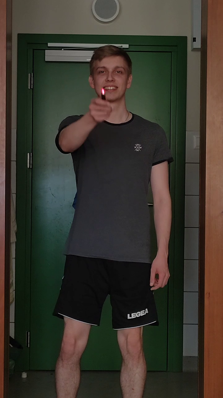 Hand with laser Object Detection Dataset and Pre-Trained Model by Python