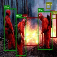 Human detection with Fire Object Detection Model by Human detection