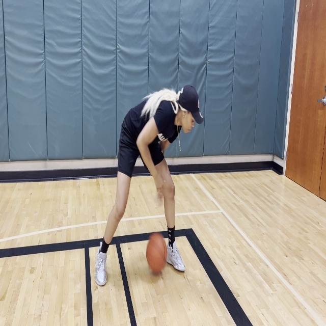 around the leg. Object Detection Dataset by basketball dribbling auto ...