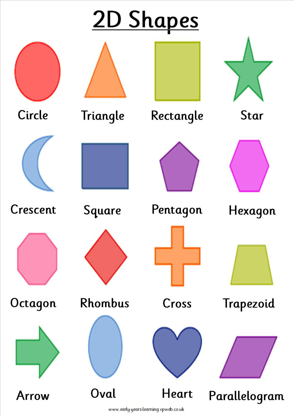2D and 3D Shape Patterns