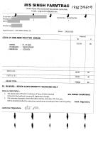 Tractor Invoice project thumbnail
