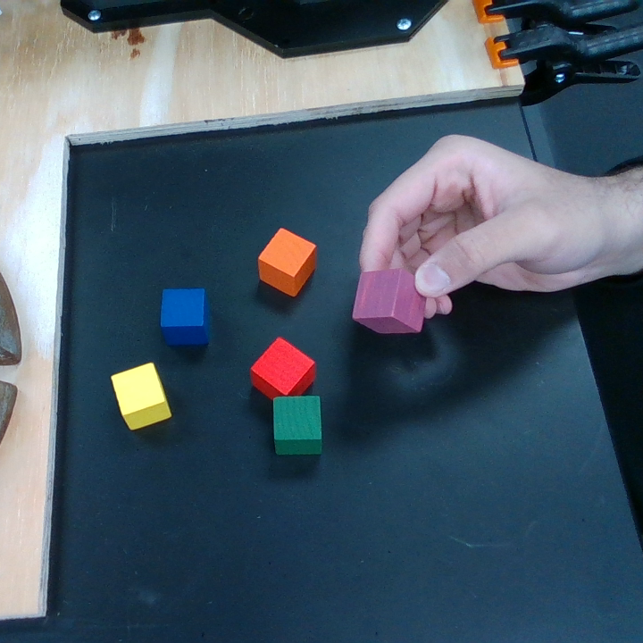 block segmentation Instance Segmentation Model by Interbotix square boxes