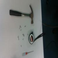 Find tape measures, screwdrivers, screws and hammers project thumbnail