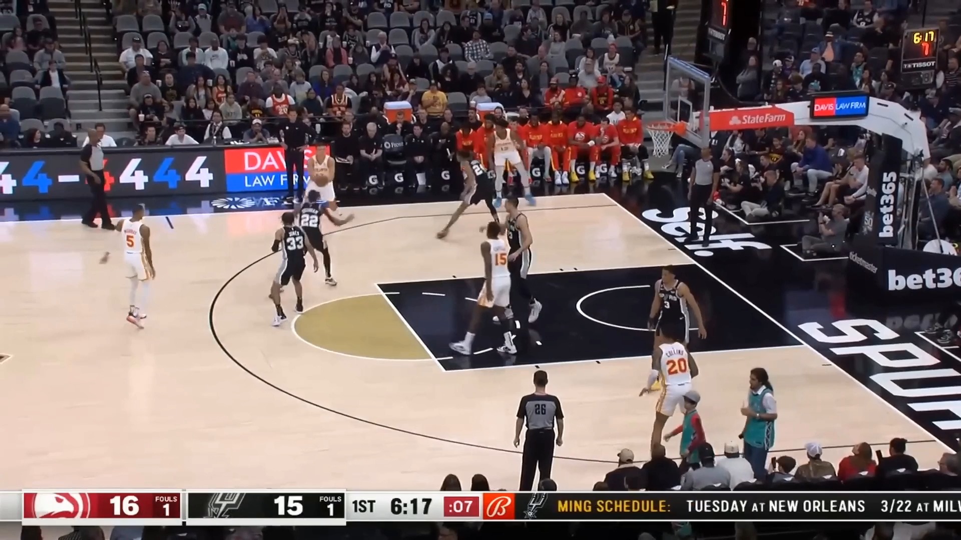 spurs vs hawks Object Detection Dataset by Aaron