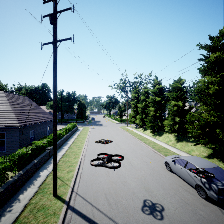 AirSim-MAV Object Detection Model by SASLABsim