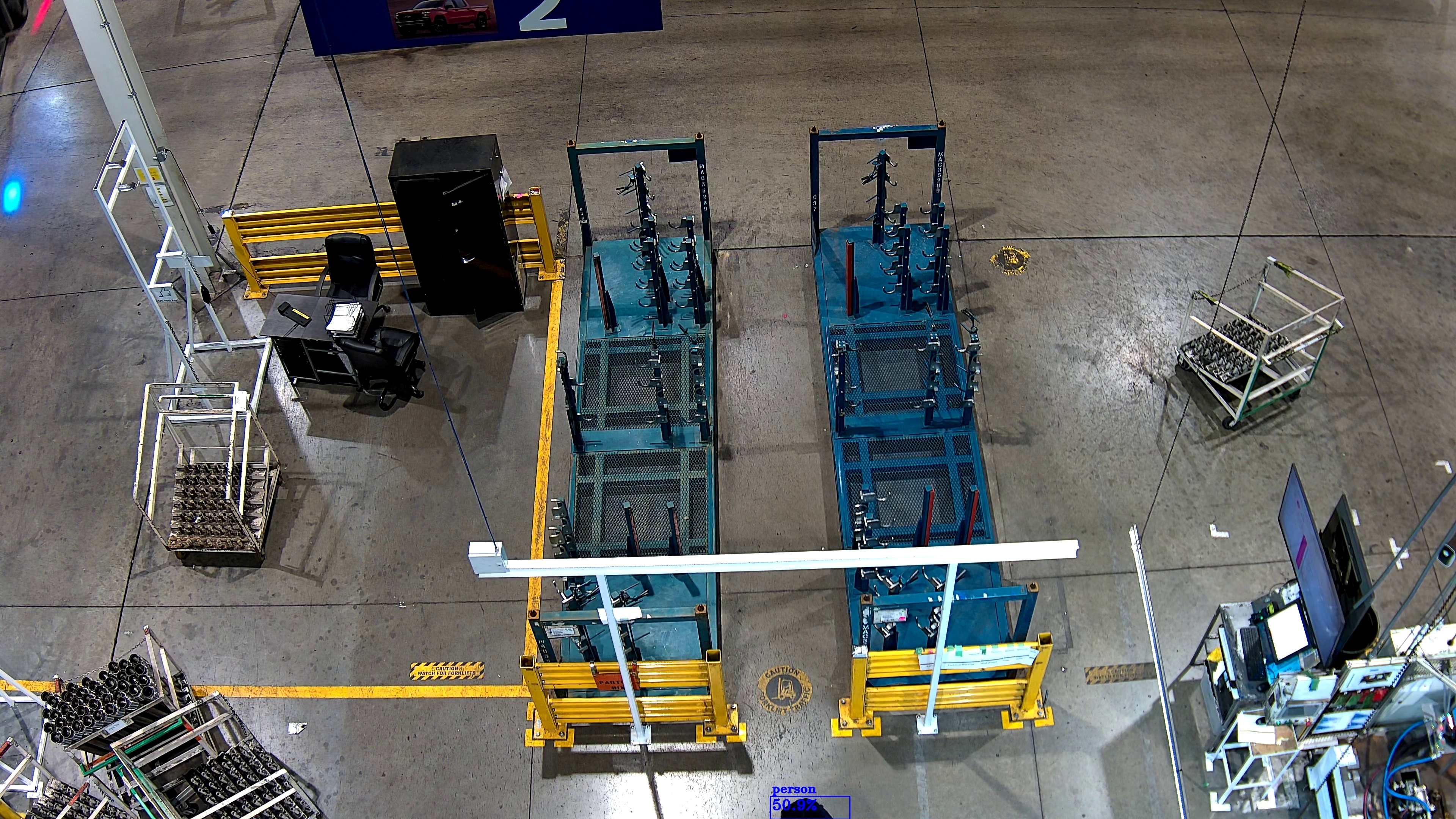 Forklift Person Rack Detection Object Detection Dataset by Alec Kuzniar