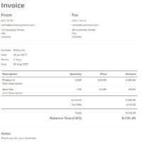 invoice-002 project thumbnail