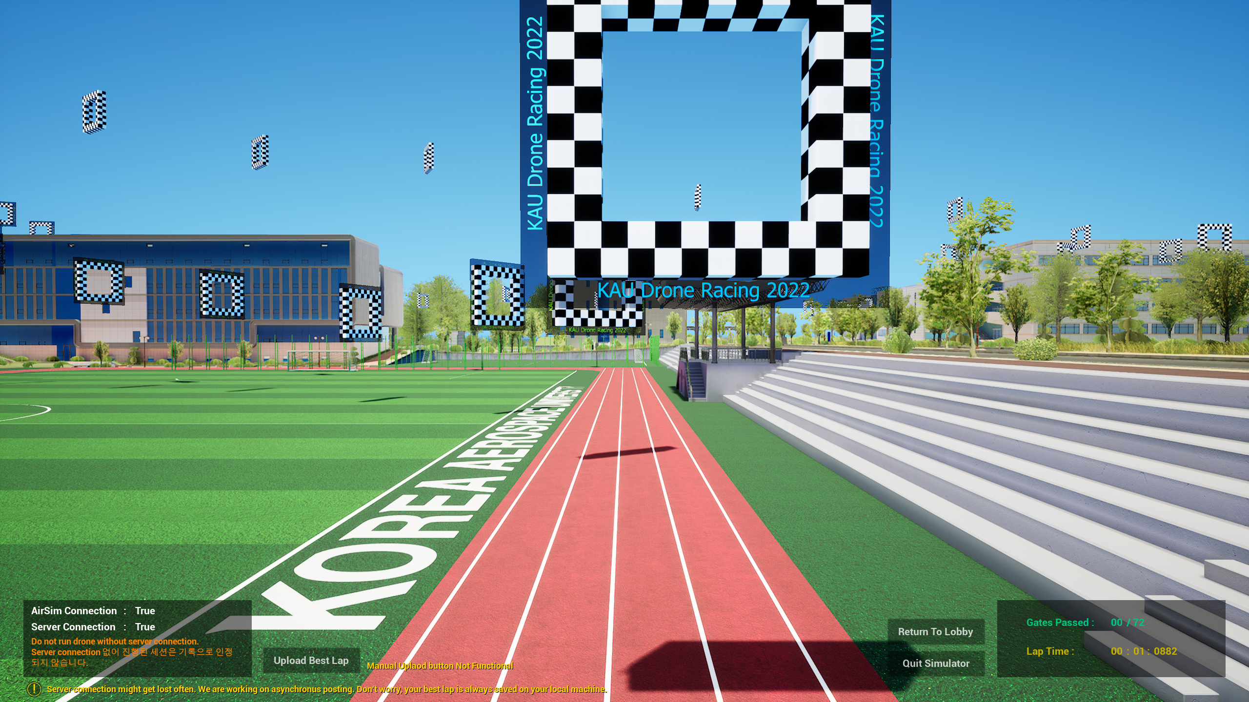 Airsim_gate Object Detection Dataset by airsim gate