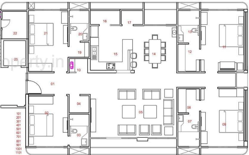 merge main Instance Segmentation Model by floor plan