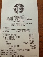 Receipt project thumbnail
