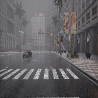 Traffic Detection in Heavy Rain Object Detection Model by Traffic light ...