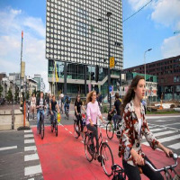 Bikes, pedestrians, scooters, wheelchairs Object Detection Model by ENGS 89
