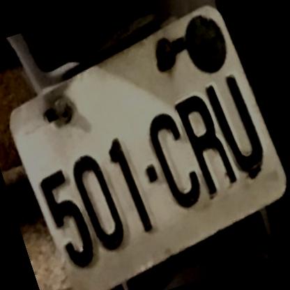 how to find my car plate number