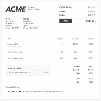 extract the structure of invoice Object Detection Model by Object Detection