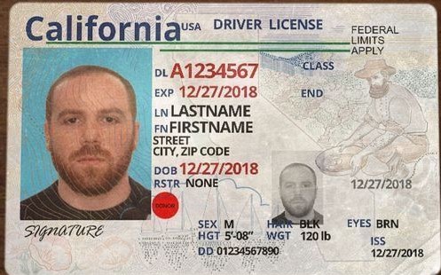 US Driving License Front Object Detection Dataset by KYC