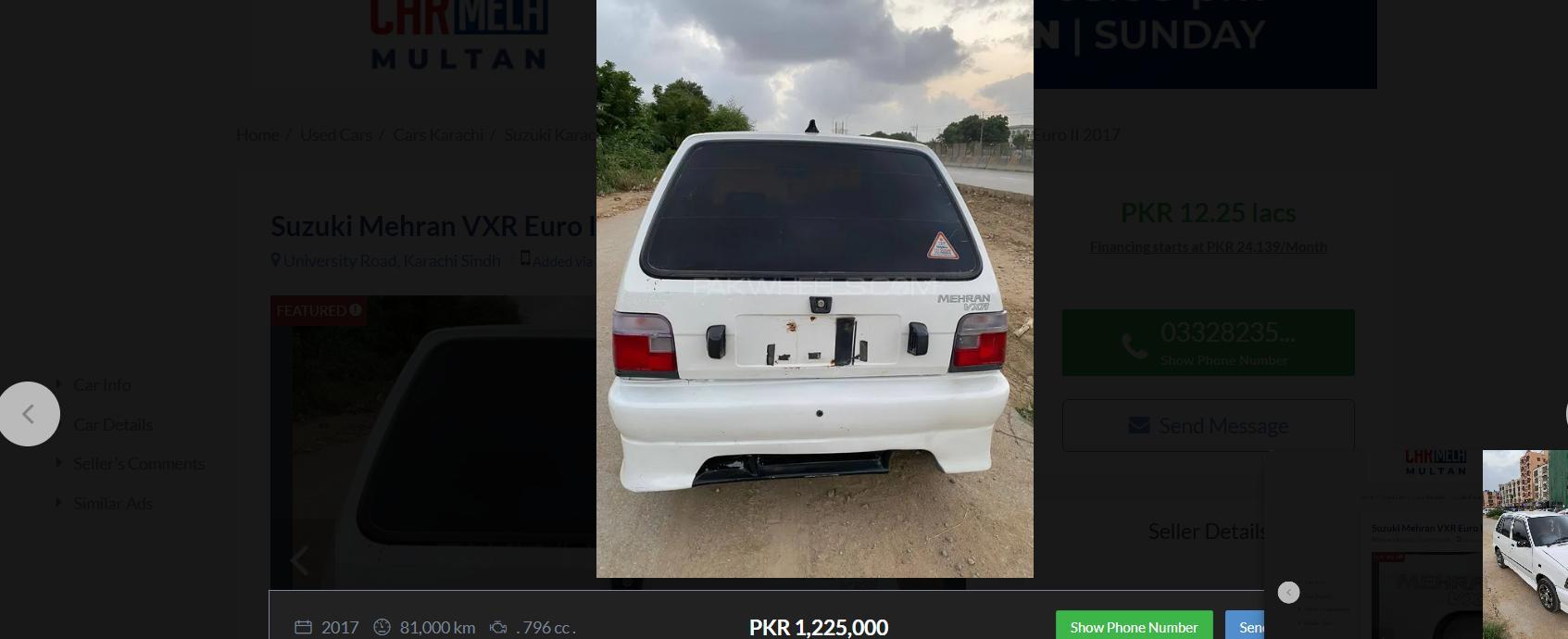 Car classification Pakistan Classification Dataset by pakistani car model