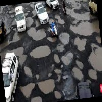 pothole detection Instance Segmentation Model by potholes
