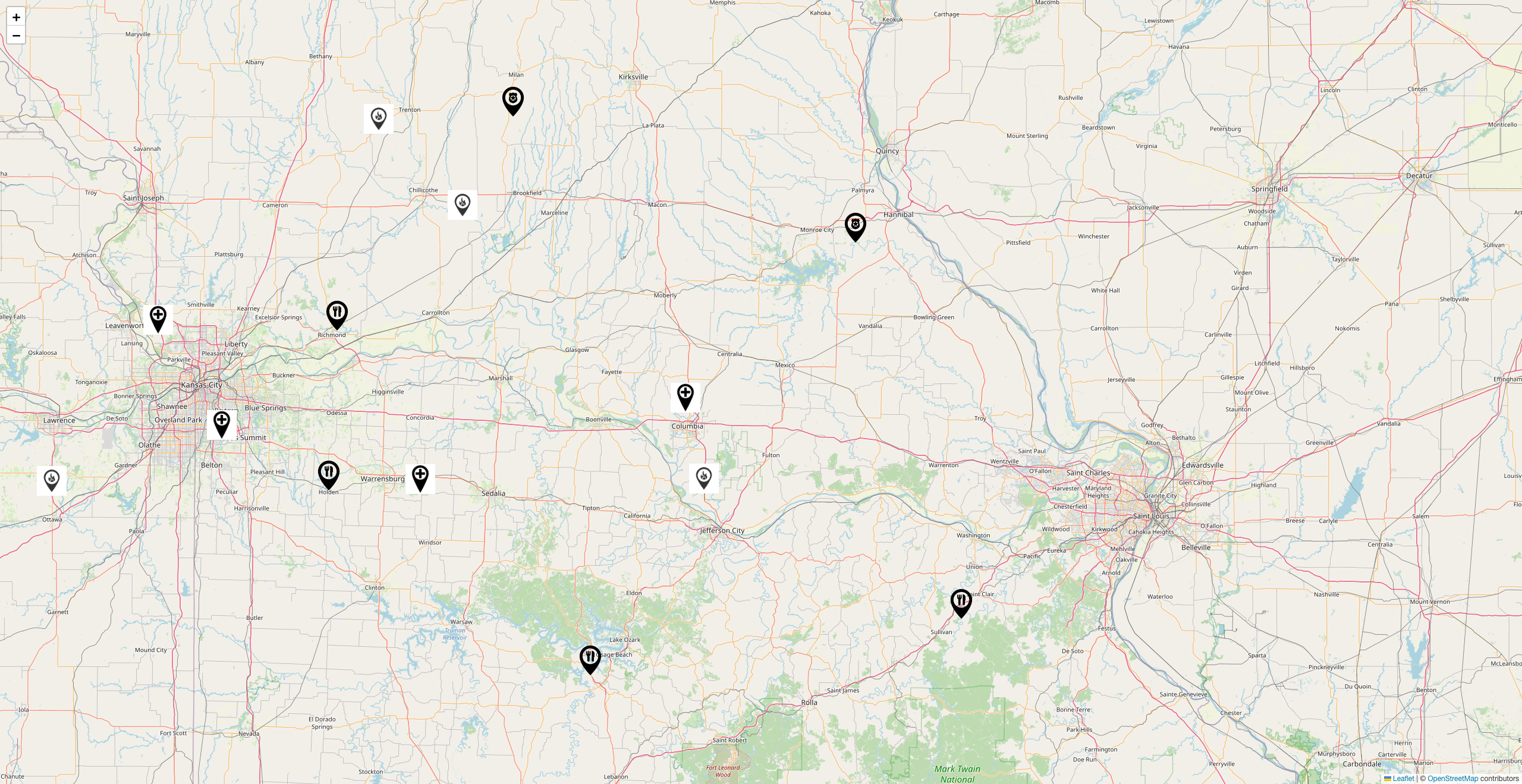 Map Symbols Labeling Object Detection Dataset by ElementDetection