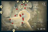 Find yellow markers, red dots, white dots, red skulls and white skulls project thumbnail