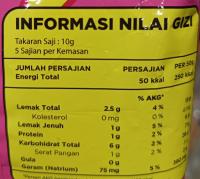 informasi nilai gizi snack project thumbnail