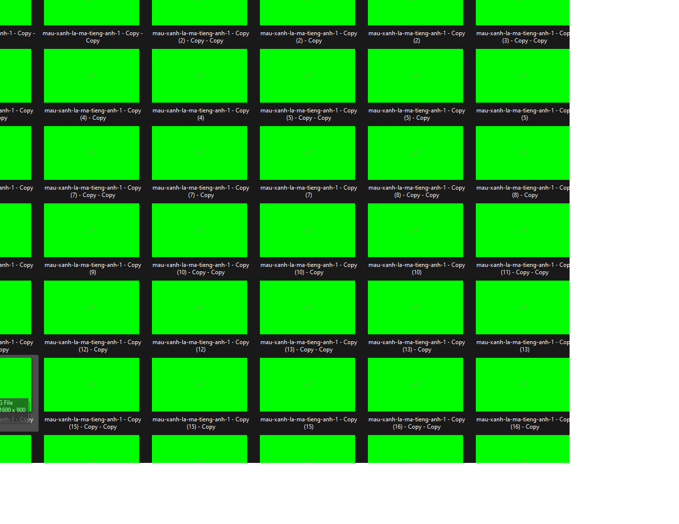 GREEN Object Detection Dataset by TESR